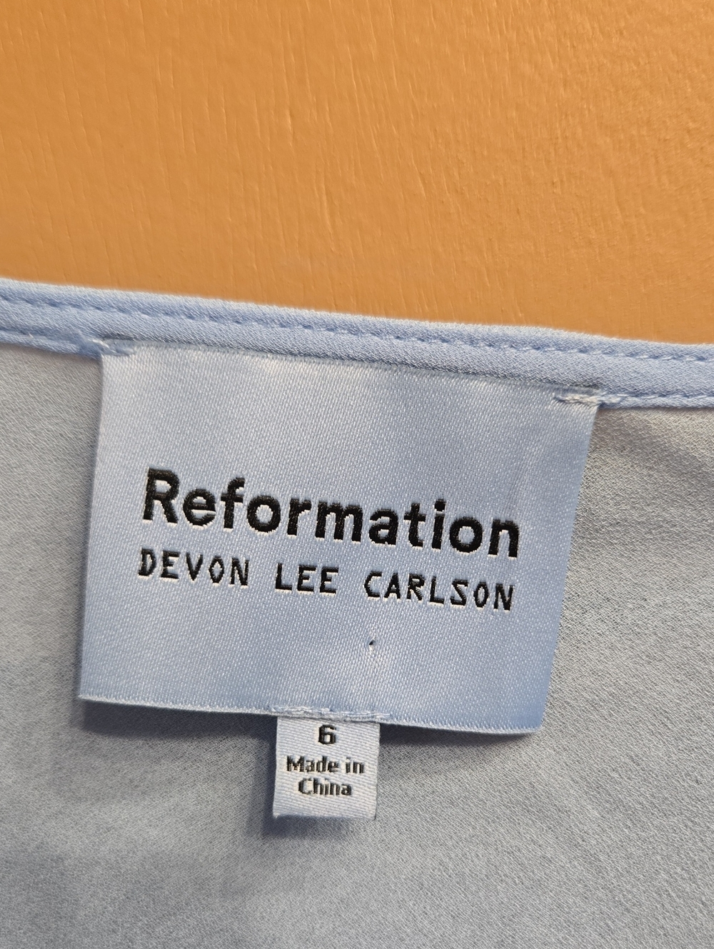 Reformation x Devon Lee Carlson Lula Scarf Camisole Size 6 - Picture 6 of 12